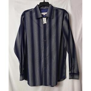 NWT Pronto Uomo Mens‎ Long Sleeve Button Casual Cotton Knit Shirt Size XL